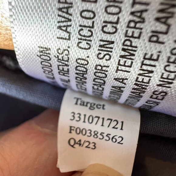 Wild Fable Pants Womens Size XXS Periwinkle Cargo Parachute Elastic Waist Cotton - Picture 15 of 16